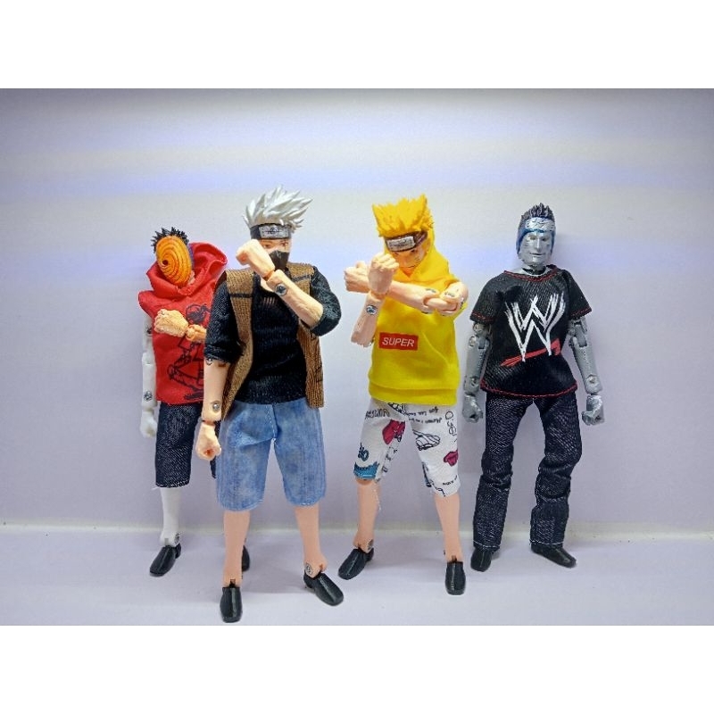 Mô hình Action Figure trong anime Naruto cử động có khớp bằng ốc sắt (30cm)
