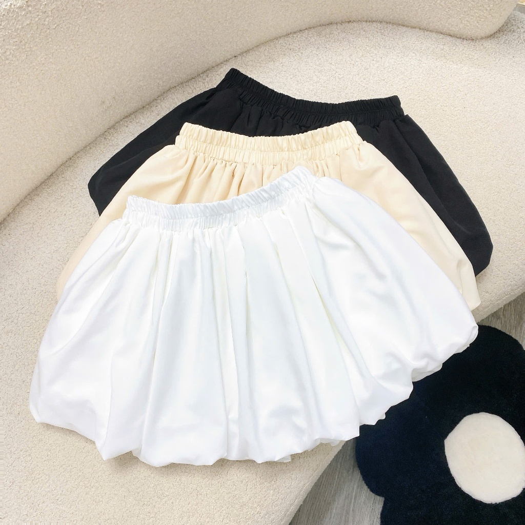 Chân Váy Bí Bigsize Nữ Dáng A Bồng Xòe (Có Lót) Xinh Cá Tính Thanh Lịch Năng Động CV413 | BigBuy360 - bigbuy360.vn