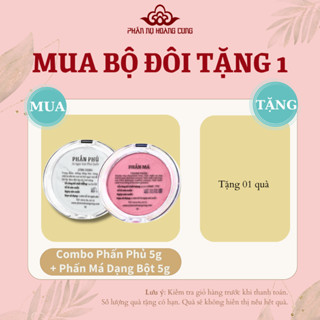  Combo Phấn Phủ 5g Và Phấn Má Dạng Bột 5g Phấn Nụ Hoàng Cung 