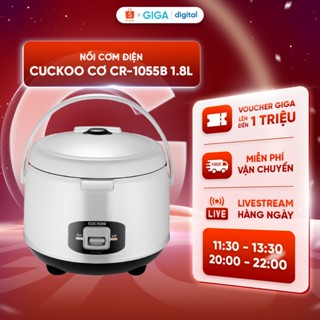 Nồi cơm điện Cuckoo cơ CR-1055B 1.8L - BẢO HÀNG 24 THÁNG Nội địa Hàn Quốc - Nồi cơm Cuckoo chống dính Chính hãng