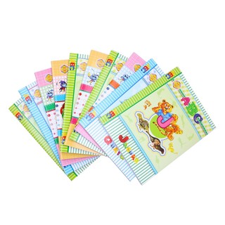 Tập Hòa Bình ABC 4 Ô Ly 96Trang Định Lượng 80gsm Lốc 10 Quyển