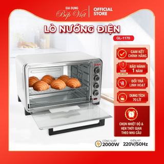 [QUÀ TẶNG] LÒ NƯỚNG THÙNG GALI 1170 – SIÊU DUNG TÍCH 70L, NƯỚNG NHANH – CHÍN ĐỀU – TIẾT KIỆM ĐIỆN!
