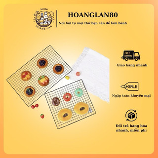 Rack hong bánh màu đen (25*27cm)