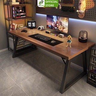 Bàn làm việc đa năng dài 1m6 khung thép lớn 40x40 mặt gỗ MDF dán viền 30mm thương hiệu UNLIMI