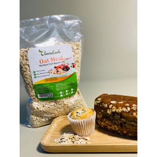 Yến Mạch Cán Dẹt, Cán Vỡ - Nhập khẩu Úc 500gr - Yến mạch nguyên cám hỗ trợ giảm cân, ăn dặm cho bé