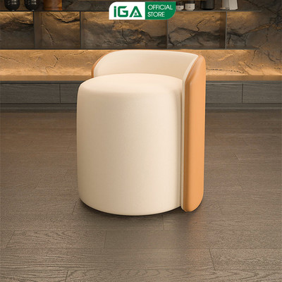 Ghế đôn sofa, ghế bàn trang điểm bọc da cao cấp decor phòng hiện đại - GC51