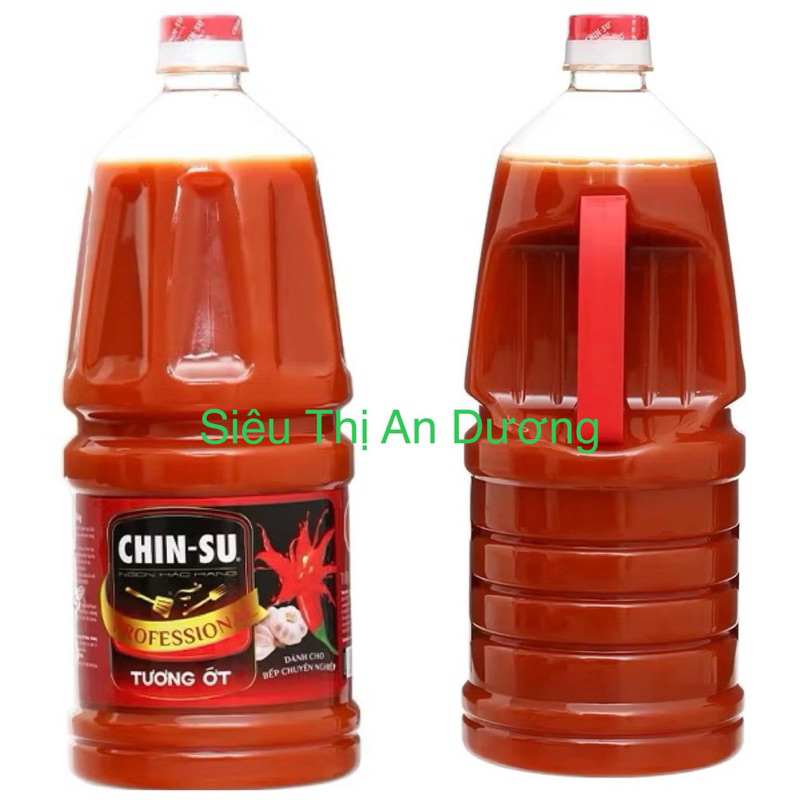 can Tương Ớt Chinsu Professional Can 2,1kg [ MẪU MỚI-]