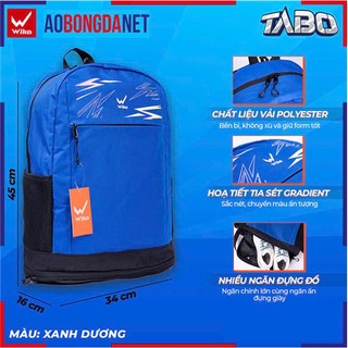 Balo Wika Tabo Chính Hãng, Chất Liệu Polyester Không Xù, Không Phai Màu