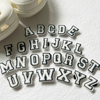 [SHIP TỪ 3C]CHARM GẮN DÉP STICKER GẮN DÉP HÌNH CHỮ CÁI TỪ A - Z có sẵn nút gắn dép CÁ SẤU , DÉP CÁ SẤU, DÉP SỤC