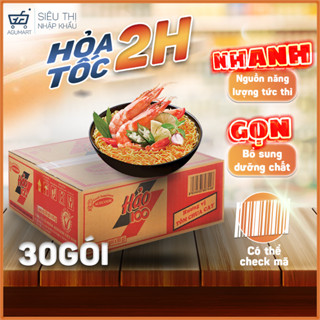 [DATE XA] Thùng 30 gói mì HẢO HẢO chua cay sợi mì dai dai