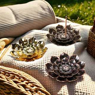  Lư Hương Đốt Trầm Hương Kì Lân Tài Lọc Qúa Lớn - Tặng Đế Chống Cháy - Lư Đốt Nhang Vân Mây Giữ Vòng Trầm Hương ARRIA 