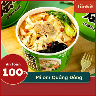  THÙNG 6 HỘP MÌ OM QUẢNG ĐÔNG CAY TÊ THƠM NGON CHUẨN VỊ 