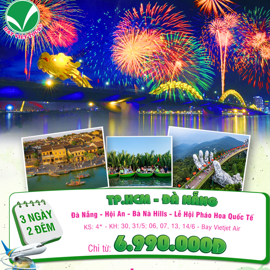 TOUR ĐÀ NẴNG | HỘI AN | BÀ NÀ HILLS 3N2Đ