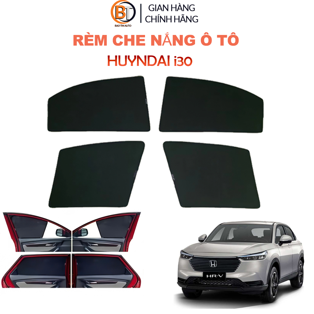 Rèm che nắng cho ô tô Hyundai I30 2008-2012, i30 CW , 2013-2015 hit nam châm cao cấp hàng loại 1