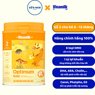 [Chính Hãng] Sữa bột Optimum Gold chính hãng Vinamilk số 2 (6 - 12 tháng) - Phát Triển Toàn Diện