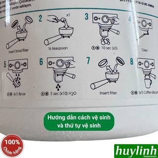 [1kg] Hộp thuốc bột vệ sinh máy pha cà phê Cafetto EC2 - Sản xuất tại Úc