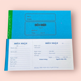 Biên nhận 1 liên -compo 5 quyển