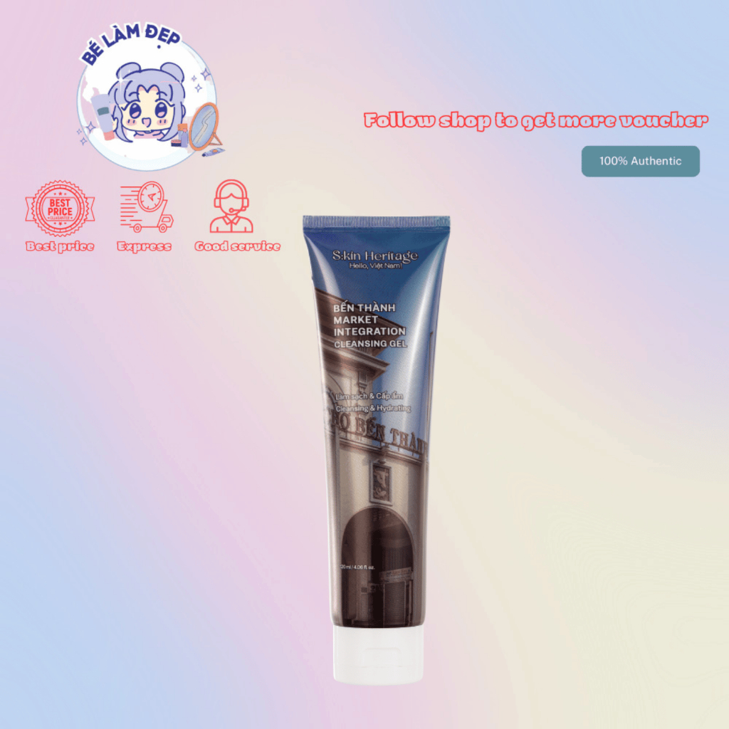 Sữa rửa mặt Skin Heritage Bến Thành Market Integration Cleansing Gel 120ml