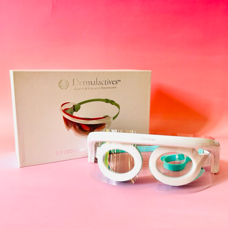 Mặt nạ đèn Led 3 in 1 cho mắt Dermalactives 3-1 LED Light Therapy Eye Mask