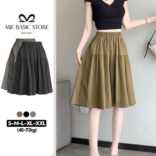 Quần Giả Váy Lửng Nữ Lưng Thun Dáng Xòe Vải Mềm Mặc Đi Chơi Đi Học Phong Cách Hàn Quốc (QL81 LỬNG)