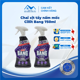 Chai Xịt Tẩy Nâm Mốc Đa Năng Cillit Bang Đức 750ml - Diệt Vi Khuẩn 99% Cho Nhiều Loại Bề Mặt Hàng