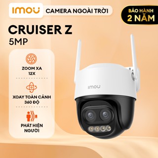Camera Wifi ngoài trời IMOU Cruiser Z I 5MP I S7DP-5M0WEZ I Ống kính kép Zoom 12x