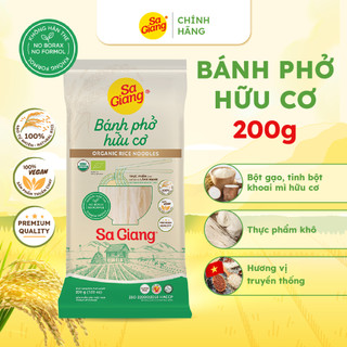 [SA GIANG] - Bánh Phở Organic 200g