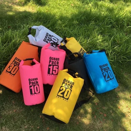 Túi Khô Chống Nước Ocean Pack 15L 20L 30L – Túi Đi Biển, Leo Núi, Du Lịch – Chống Nước 100%, Chất Li