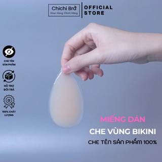  Miếng dán che rãnh vùng kín chống lộ vùng kín Miếng đệm che vùng tam giác siêu mỏng 0.5Cm Chichi111 
