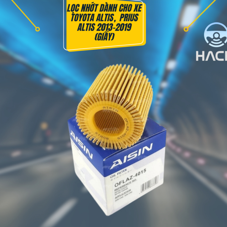 OFLAZ-4015 LỌC NHỚT DÀNH CHO XE TOYOTA ALTIS,  PRIUS ALTIS 2013-2019 (Giấy)