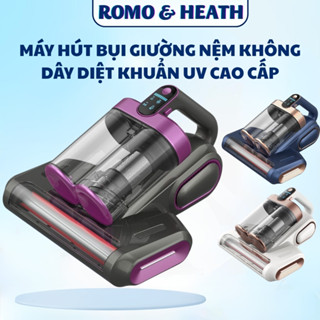 Máy Hút Bụi Giường Nệm Diệt Khuẩn UV Cầm Tay Không Dây – Lực Hút Mạnh 13000PA, Hút Tóc & Bụi Mịn, Thông Minh Thế Hệ Mới