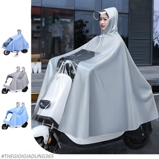 Áo Mưa 1 Đầu 2 Đầu Nam Nữ Áo Mưa Choàng Chống Thấm Nước Chắn Gió Chất Liệu Dày Dặn Cao Cấp An Toàn Tiện Lợi Cho Mọi Nhà