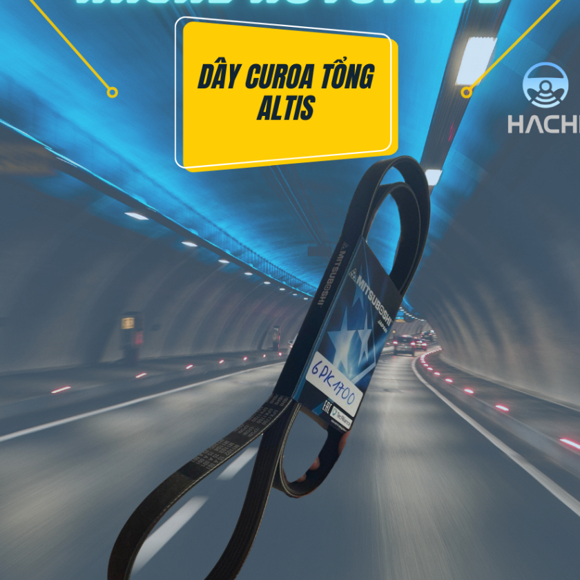DÂY CUROA TỔNG ALTIS 6PK1230, DÂY CUROA CHÍNH HÃNG