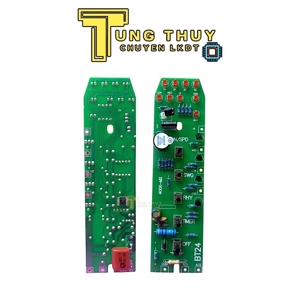 Mạch Quạt Cây Vinawind 400X-MS - Điện Cơ Thống Nhất Mạch Thay Thế , Độ Bền Cao Nhận Khiển Zin