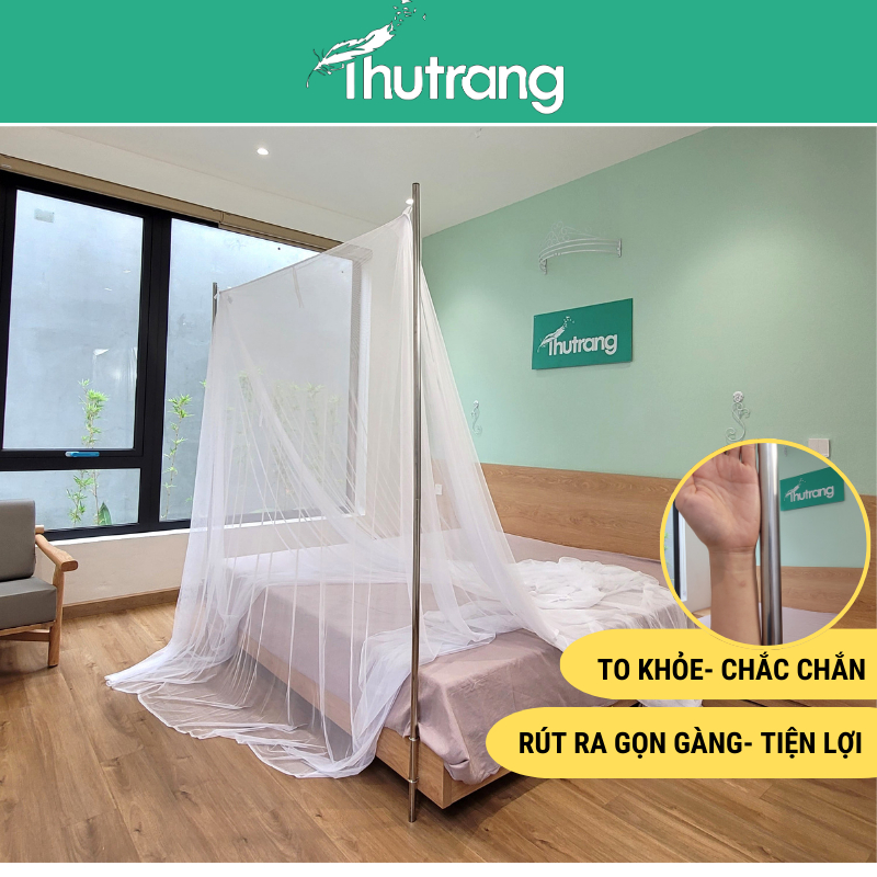 Cọc mắc màn thông minh treo mùng, màn ngủ – Chắc chắn, lắp nhanh, tiện lợi | Thu Trang