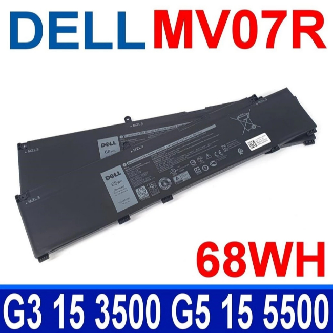 💯 Pin (Battery) ZIN Dell G3 15 3500 G5 15 5500 5505 5590 G7 7590 7790 MV07R 68W