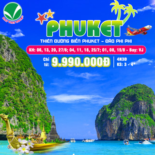 TOUR THÁI LAN PHUKET | ĐẢO PHI PHI 4N3Đ