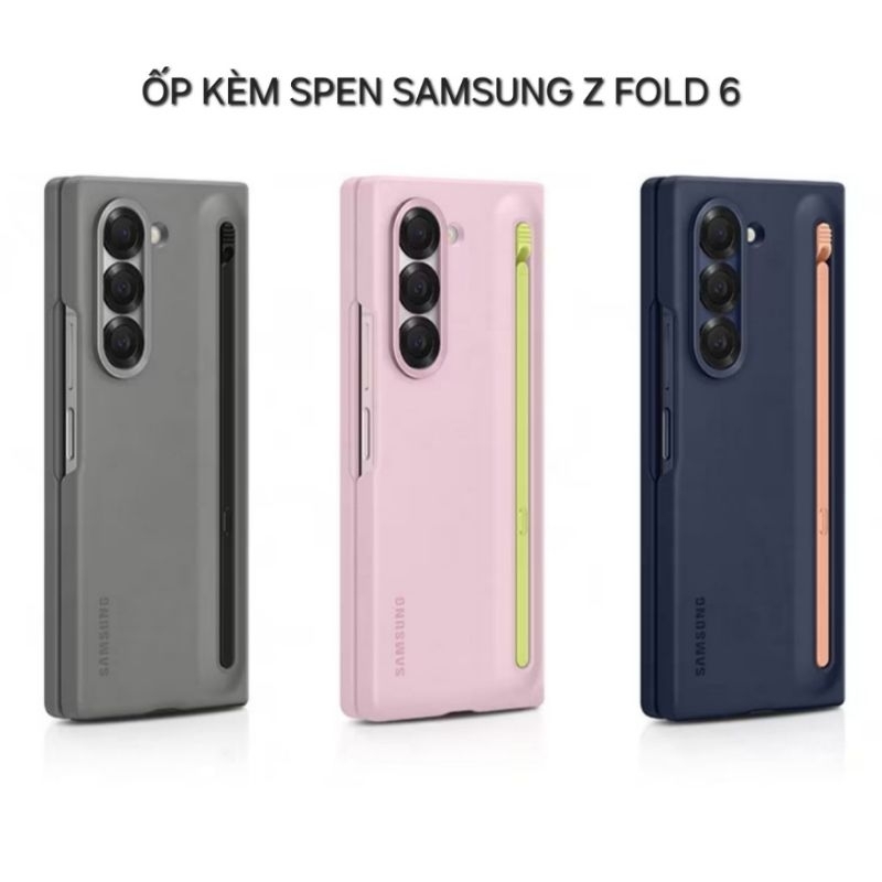 Ốp lưng kèm bút Spen Samsung Galaxy Z Fold 6 - Hàng chính hãng