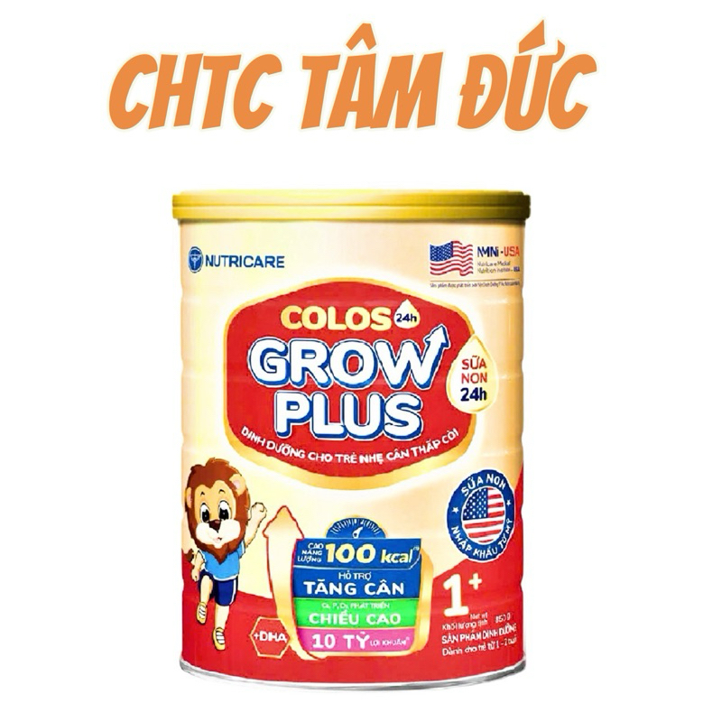 Sữa Colos Grow Plus 1+ 800G NutriCare