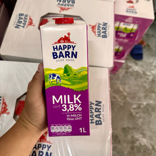[HSD 06/2026] Sữa tươi nguyên kem Happy Barn béo 3.8