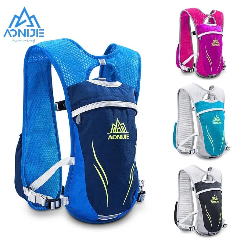 🔥 Vest nước Chạy Bộ, Trail, Treking Aonijie E885 5L Chính Hãng – Nhẹ, Êm, Bám Chắc