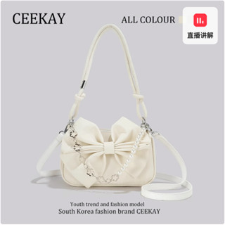 ( Order ) Túi xách nữ CEEKAY full box Da kết nơ, kết cánh bướm trẻ trung cá tính đẹp,dễ thương, kiểu Hàn quốc đeo vai
