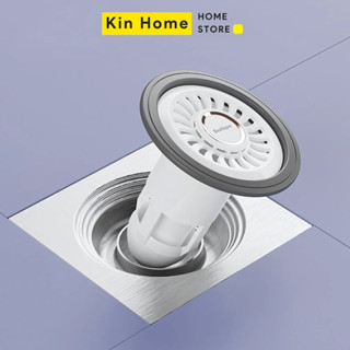 Nắp Bịt Cống Thoát Sàn Ngăn Mùi Hôi, Phễu Thoát Nước Chống Tắc Cống, Chặn Côn Trùng Lỗ Thoát Nước