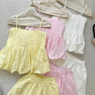 Set( Áo + Quần ) Áo 2s  Dáng Bí Phối Quần Sooc Dành Cho Nữ By Trang Mun K16