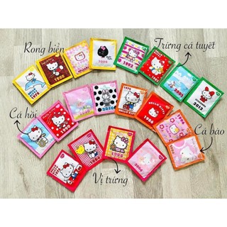 Gia Vị Rắc Cơm Hello Kitty Nhật Bản – Tách Lẻ Tiện Dùng Cho Bé