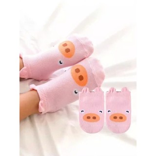 Tất hình gấu cute cotton cho trẻ sơ sinh, Vớ Cho Bé Phong Cách Hàn Quốc Dễ Thương ( 0-3 tuổi)