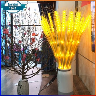 Đèn Led Bông Lúa Trang Trí Tết 2025 - Bông lúa Vàng - Trang Trí Ban Thờ Phòng Khách dùng điện 220v