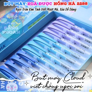 Bút Máy Xóa Được Cloud Hồng Hà 2288 - Ngòi Trơn Viết Mượt Mà , Xóa Dễ Dàng - VPP Đặng Ngoan