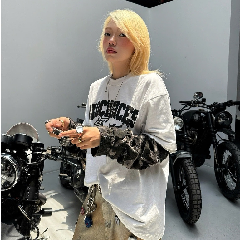 Bad Choices | Áo thun Star Graphic Tee in chữ form Boxy | BigBuy360 - bigbuy360.vn