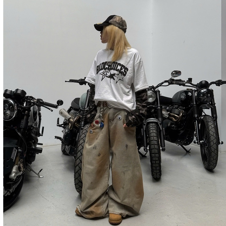 Bad Choices | Áo thun Star Graphic Tee in chữ form Boxy | BigBuy360 - bigbuy360.vn